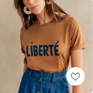 Sezane Liberté Graphic Tee